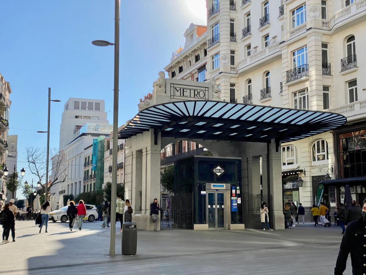 Charming Gran Vía Madrid Exterior foto